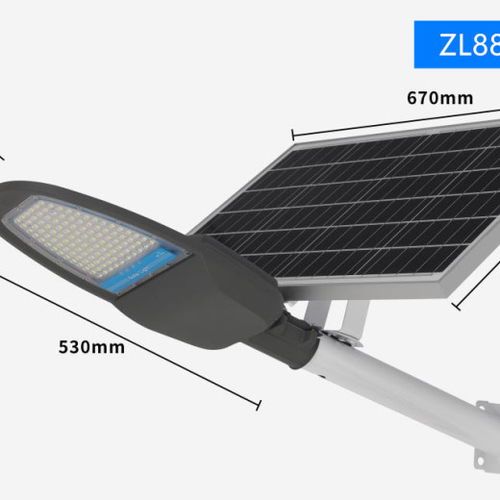 照亮美丽乡村 解析佐莱150W 6米新农村纯太阳能路灯